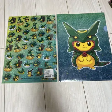 클리어 파일 레쿠자 판초 피카츄