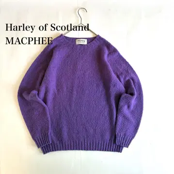 할리 오브 스코틀랜드 샤기 니트 맥피 콜라보
