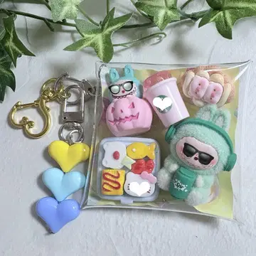 가챠 파우치 GREEN 몬스터 피크닉