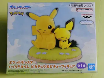 포켓몬스터 쿠츠로기 타임 피카츄&피츄 피규어