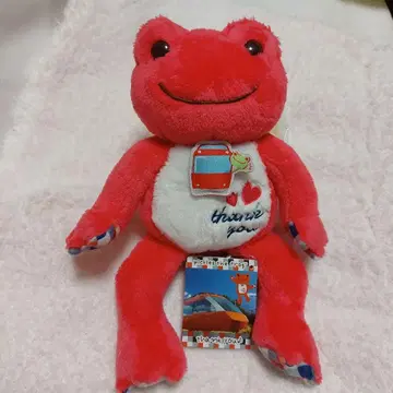 택 포함 새상품급 Pickles the Frog Thank you