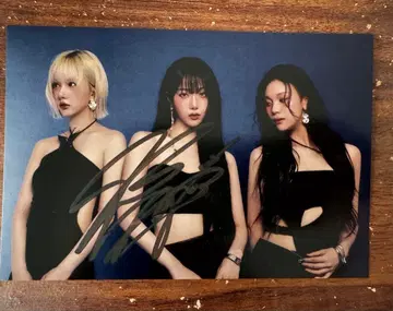 VIVIZ 비비지 신비 sinb 사인 엽서
