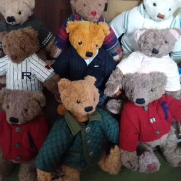 REGAL TEDDY BEAR 9체 세트