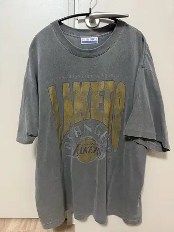 LAKERS 그레이 티셔츠 L사이즈 NBA