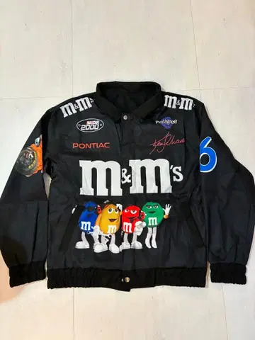 m&m's 엠앤엠즈 레이싱 자켓