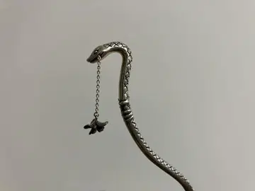 백사 아야메 헤어콤 실버