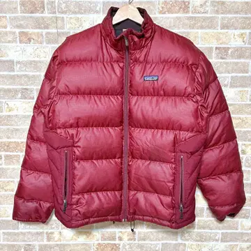 patagonia 파타고니아 버건디 다운 자켓 세탁 가능