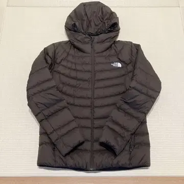 THE NORTH FACE 썬더 후디 다운 자켓 브라운 S