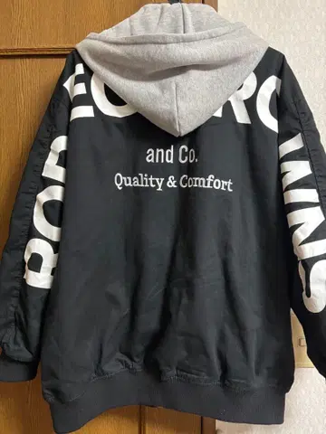 RODEO CROWNS HOODED BIG 블루종