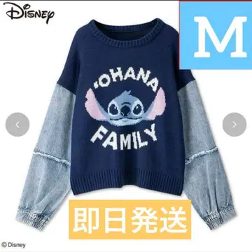 스티치 니트 M 사이즈 디즈니 시마무라