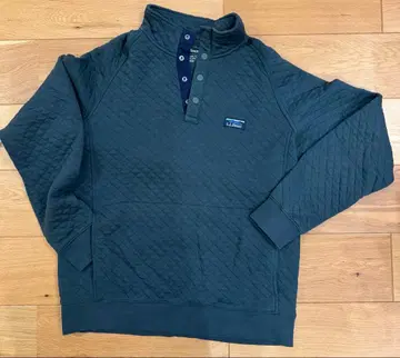 1회 사용 L.L.Bean 퀼팅 맨투맨 M 그린