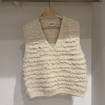 THETOE 아이보리 니트 베스트 SETUP 가능!