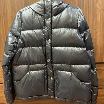 THE NORTH FACE 후드 부착 다운 자켓 M 블랙