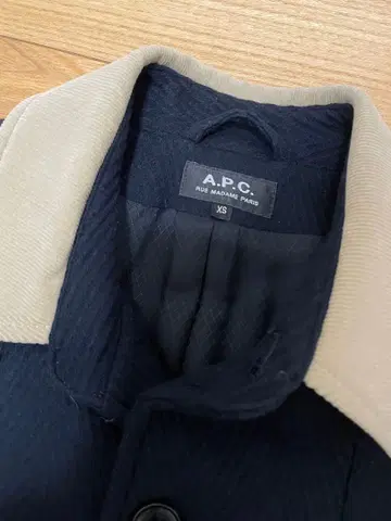 A.P.C. 네이비 자켓 XS