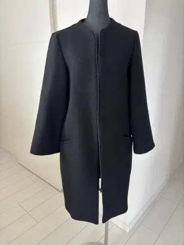 ZARA 블랙 노카라 자켓 XS