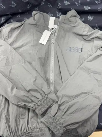 aeae 그레이 나일론 자켓