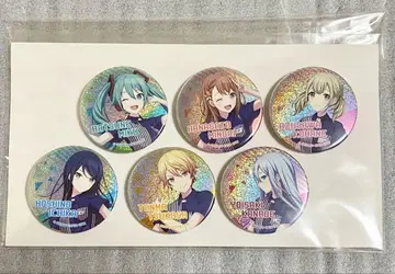 프로세카 로손 당선품 마일리지 캔뱃지 세트 캔뱃지 홀로그램