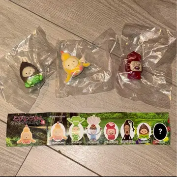 3개 세트 코비토즈칸 오스와리 마스코트 4
