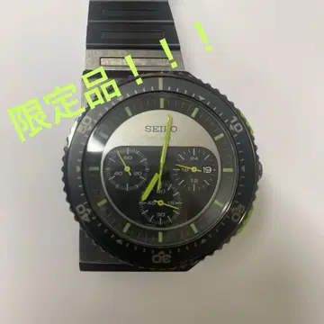 한정판 500도 세이코 x 지우지아로 손목시계 라운드 크로노그래프