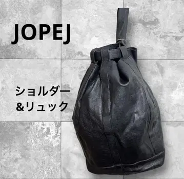 인기 ] JOPEJ 숄더 & 백팩 블랙 가죽 락 모드