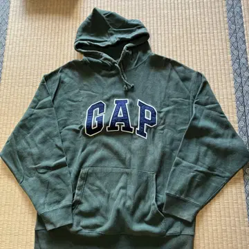 GAP 올리브 그린 후드티 M
