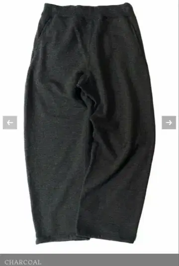 미사용 새상품 Slope slow 트랙 팬츠 차콜 사이즈 L