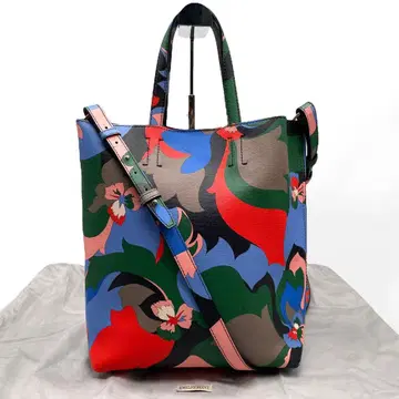 새상품급 레어 모델 EMILIO PUCCI 2way 핸드백 숄더