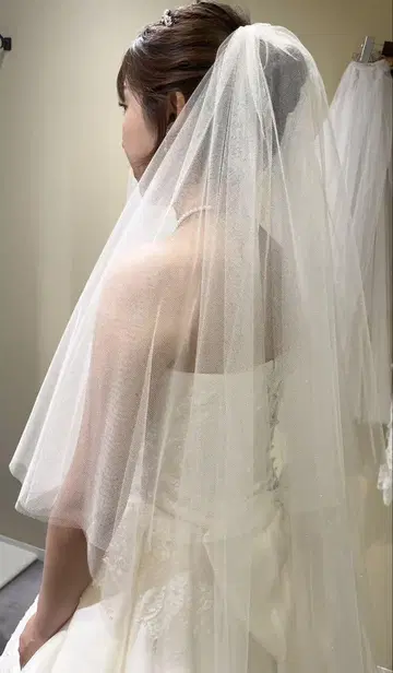 웨딩 베일 라메 믹스