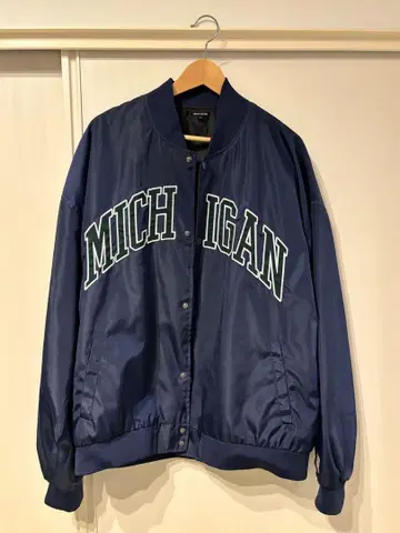 FREAK'S STORE 남성용 나일론 자켓 네이비
