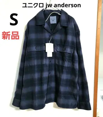 택 포함 새상품 UNIQLO jwa 브러쉬드 코튼 오버 사이즈 셔츠 S