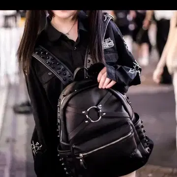 KRY clothing　black packハート BLACK×BLACK KRYclothing BACKPACKハート BACKPACK .Heart」 | KRY clothing