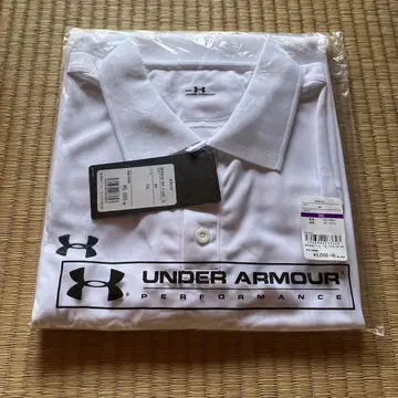 언더아머 MTR9194 화이트 XXL 골프 셔츠