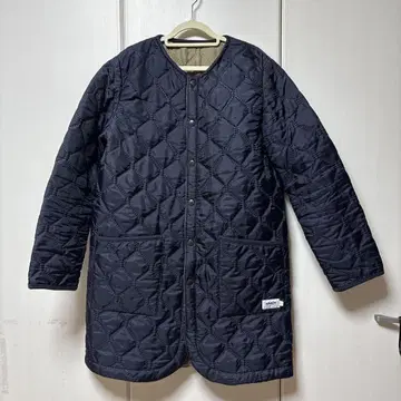 아멘 퀼팅 코트 노카라 메종드소일 라벤햄 등 좋아하는 분