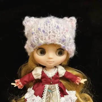 아츠시님 오더 미디 브라이스 고양이 귀 니트 모자