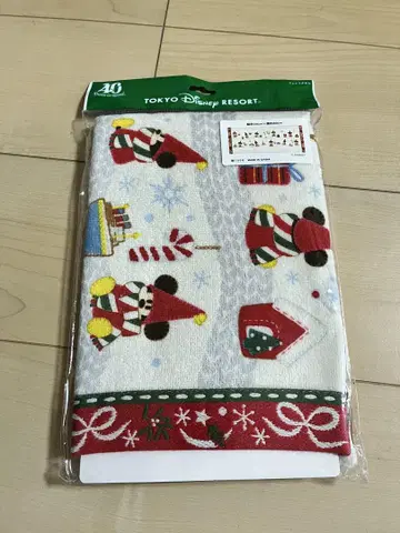 새상품 디즈니 리조트 리루린린 페이스 타월