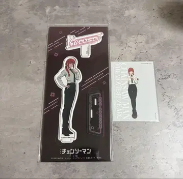 애니메이트 체인소 맨 레제 편 네온 아크릴 스탠드 마키마 특전 포함