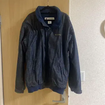 컬럼비아 데님 블루종 점퍼 XL 네이비 구제 의류
