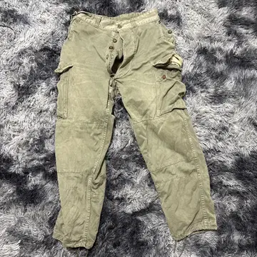 카고 팬츠 카키