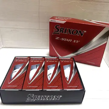 새상품 SRIXON Z-STAR XV 화이트 2025 골프공