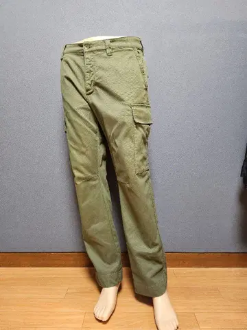 카고 팬츠 올리브 그린