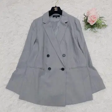 새상품급 UNTITLED 워셔블 빅 사이즈 3 드라이 더블 자켓
