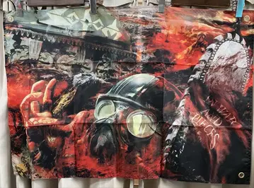 SODOM 소돔 2 / 폴리에스테르 태피스트리 / 60 x 90cm
