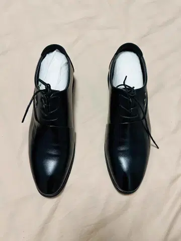 블랙 레이스업 포멀 신발 270