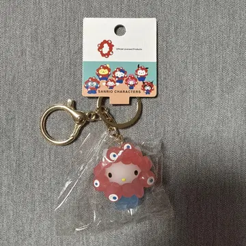 미야쿠미야쿠 변신 입체 마스코트 헬로키티 클리어 컬러 키링