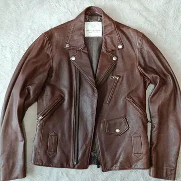 레어 라이더 자켓 가죽 자켓 양가죽 유나이티드 애로우즈