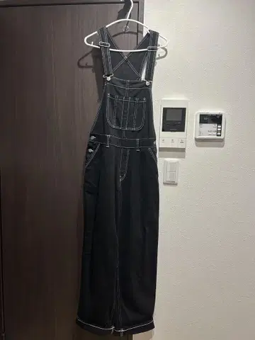 블랙 데님 살로펫