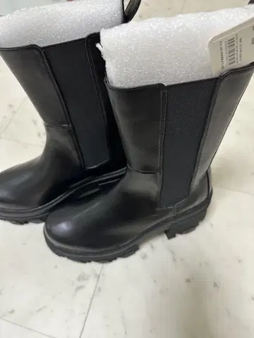 블랙 사이드 고어 부츠 L 사이즈