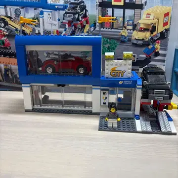 LEGO 60097 자동차 가게 자동차 설명서 포함