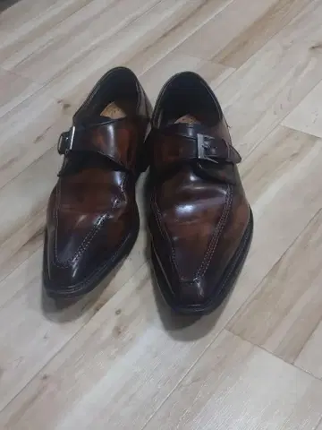 REGAL 브라운 버클 로퍼