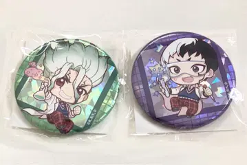 Dr.STONE 행운 복권 홀로그램 캔뱃지 센쿠 겐